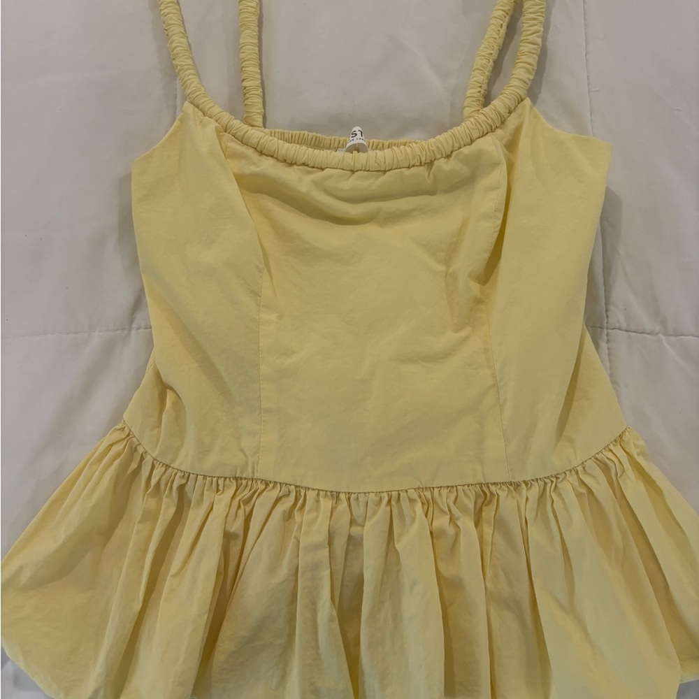 ASTR Peplum Top